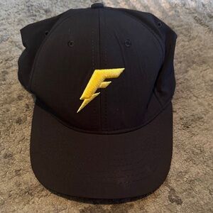 Callaway Black Cap with Yellow Bolt
